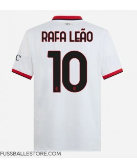 Günstige AC Milan Rafael Leao #10 Auswärtstrikot 2024-25 Kurzarm